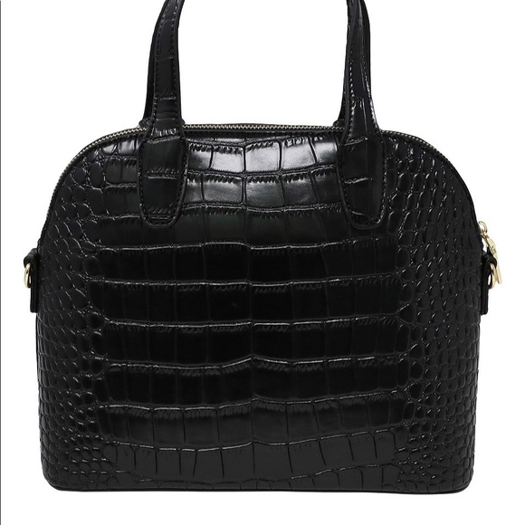 Bebe Clarita Croco Dome. Black/Gold. NWT. - Picture 5 of 11